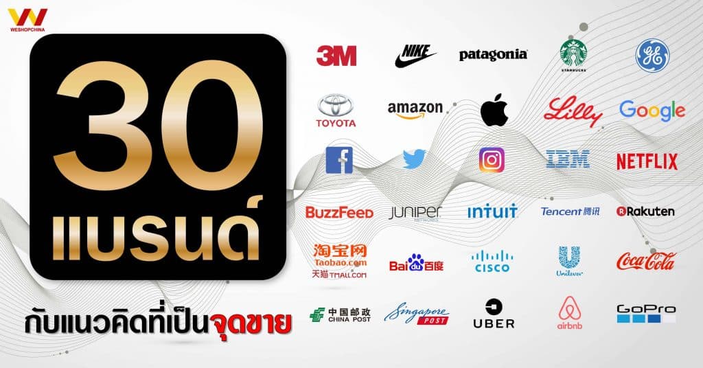 ชิปปิ้ง 30 แบรนด์ weshopchina ชิปปิ้ง ชิปปิ้ง 30 แบรนด์กับแนวคิดที่เป็นจุดขาย และทำให้มัดใจผู้บริโภค 30                    weshopchina 1024x536